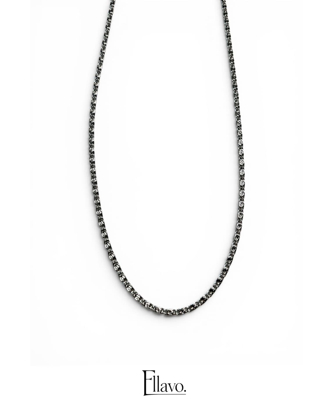 Trace Silver Chain Necklace 상품이미지3
