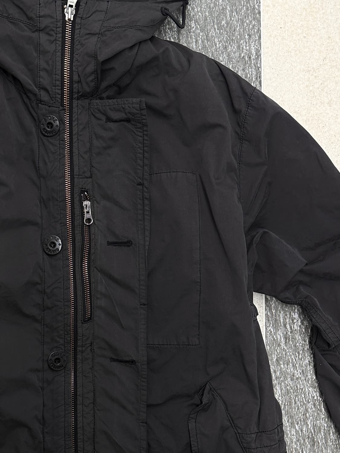 스톤아일랜드 와펜 다비드-TC 피쉬테일 파카 상품이미지5