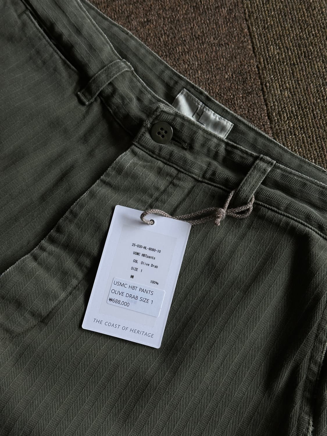 [1] herill 25aw usmc HBT pants  상품이미지6