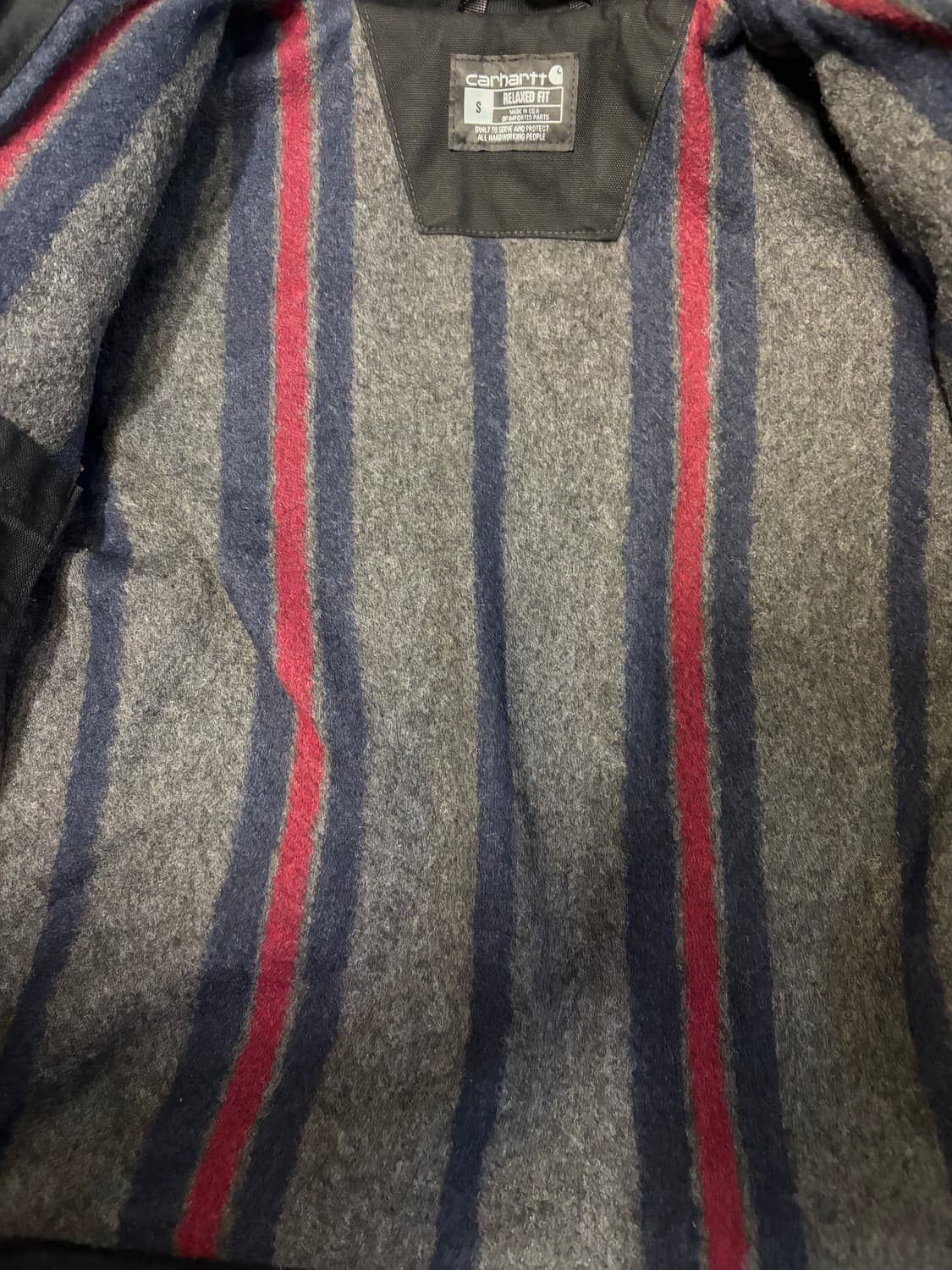 칼하트 디트로이트 자켓 og 현행 S 상품이미지6