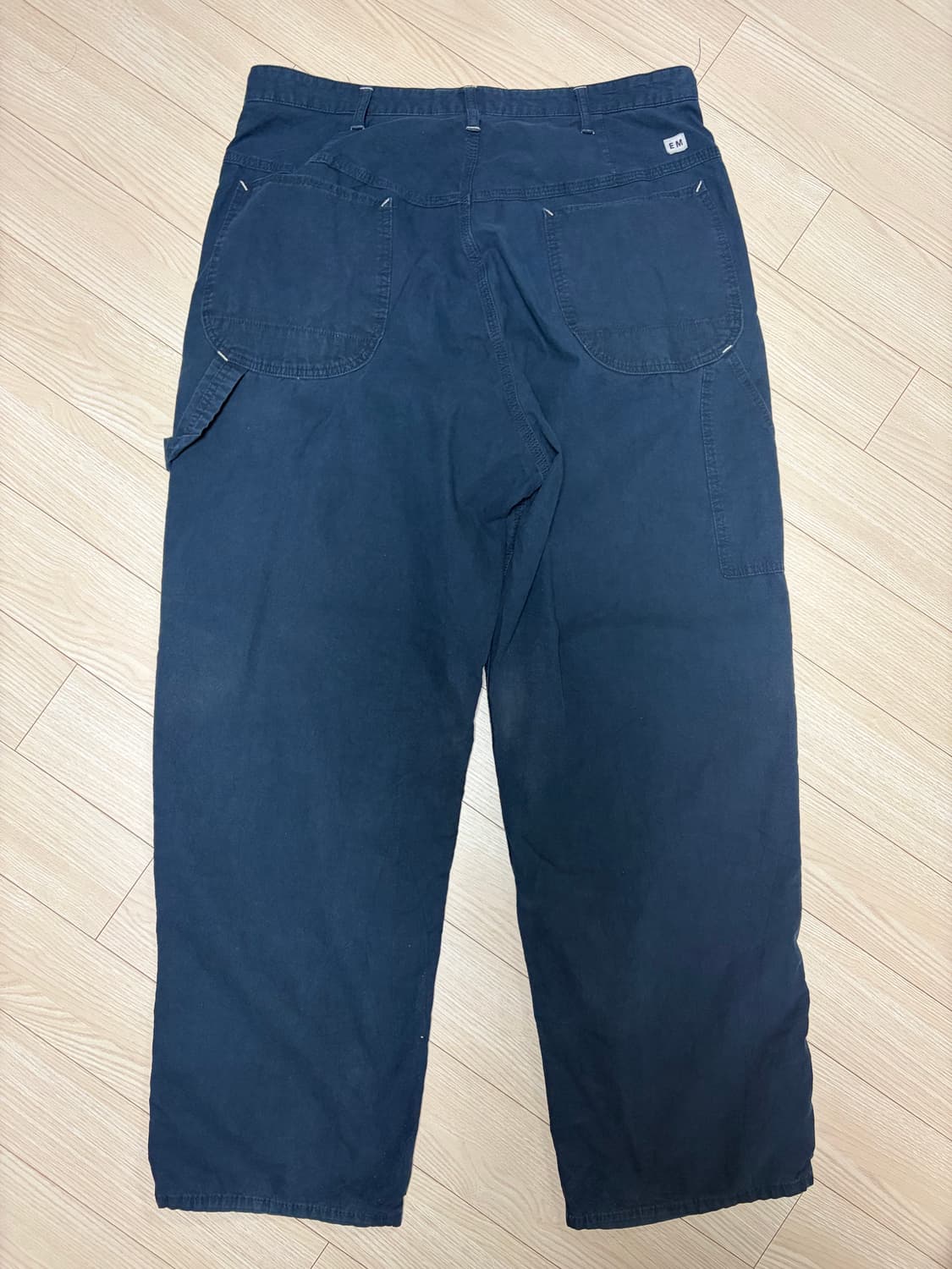 엔즈앤드민즈 더블니 네이비 팬츠 상품이미지3