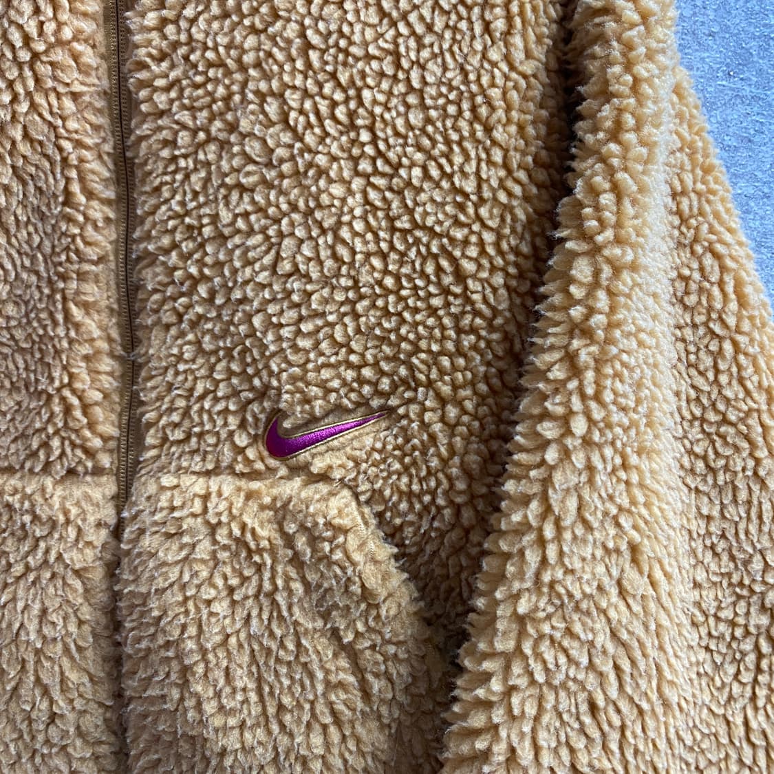 나이키 빅스우시 크롭 쉐르파 자켓 B3509 상품이미지3