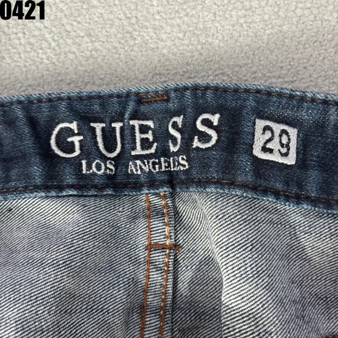 게스 청바지 데님 팬츠 30 상품이미지4