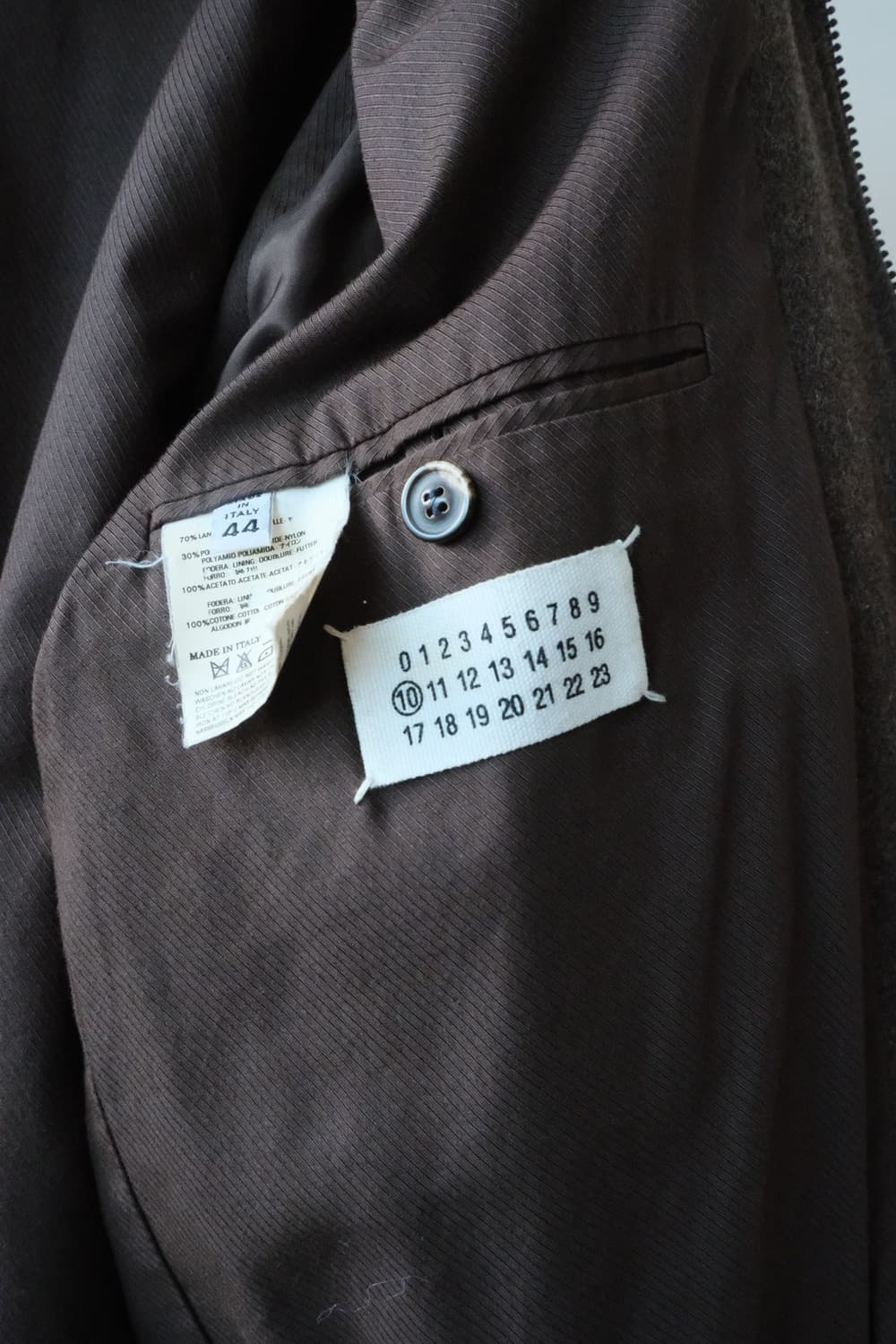 08aw Wool Blend Stand Zip Jacket 상품이미지3