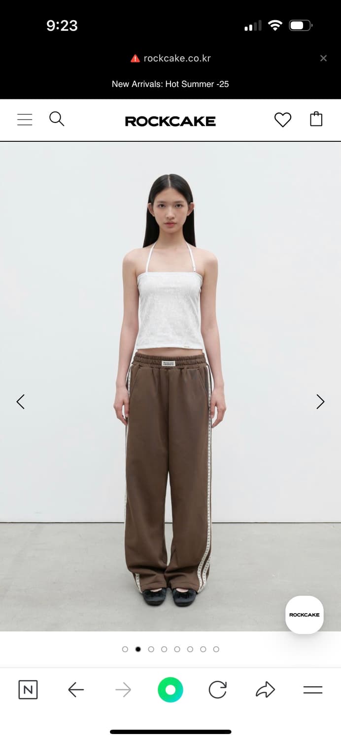 락케이크 Lace Line 2way Jogger - Brown 상품이미지3