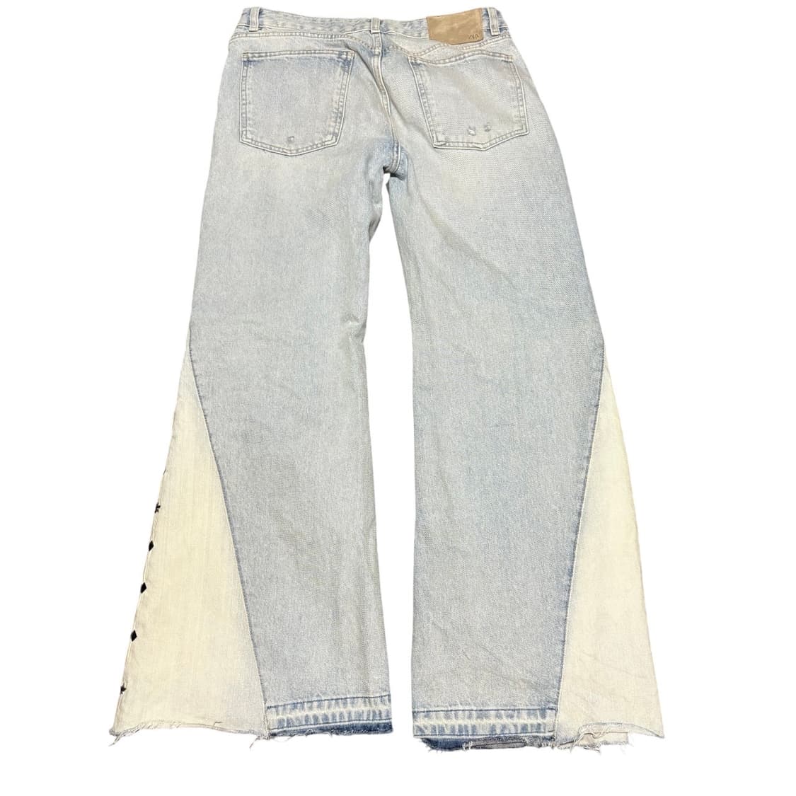 자라 스터드커스텀 웨스턴 플레어진 32 부츠컷 벨바텀 상품이미지6