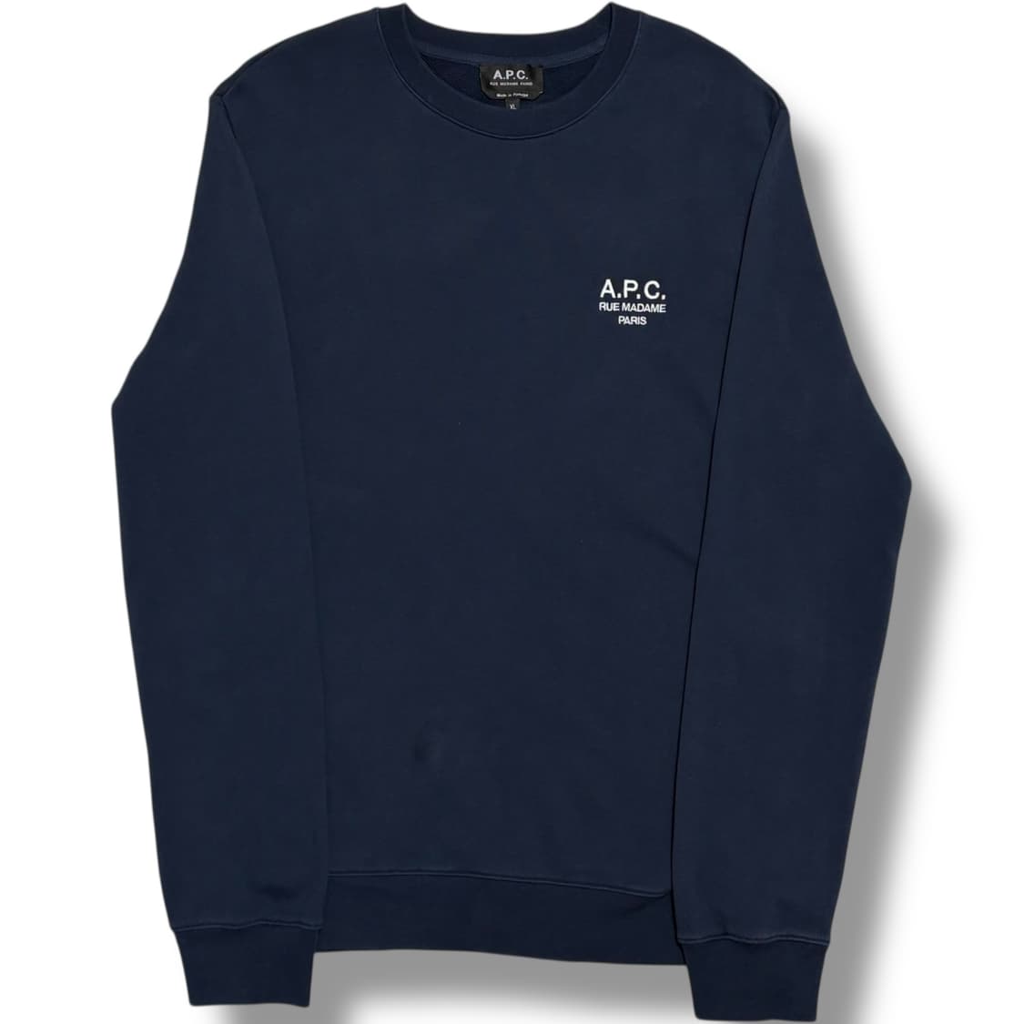 A.P.C. 스탠다드 르 마담 네이비 맨투맨 상품이미지1