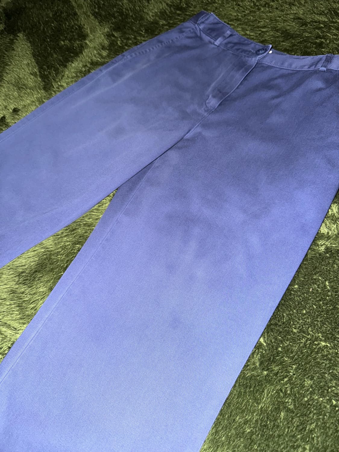 L.L.Bean 엘엘빈 재팬 클래식 핏 워시드 코튼 치노 팬츠 블루 상품이미지5