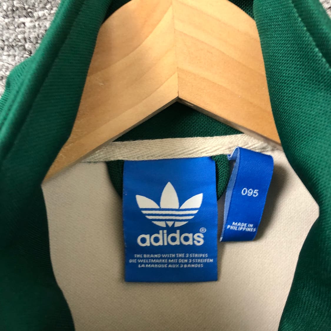 아디다스 정품 헤리티지 tt 져지 그린 상품이미지5