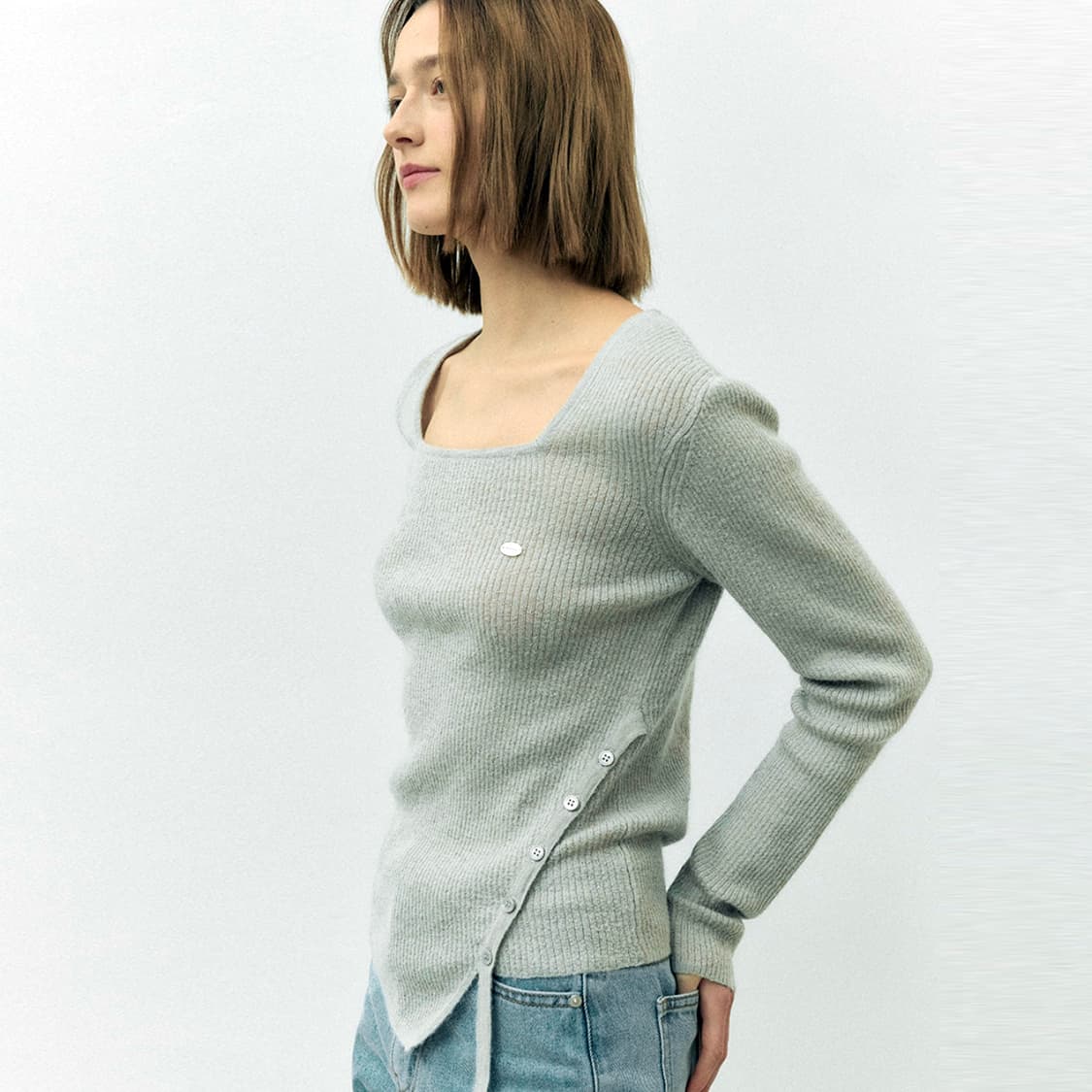 로라로라(rolarola) 버튼니트 55-66 새상품 상품이미지3