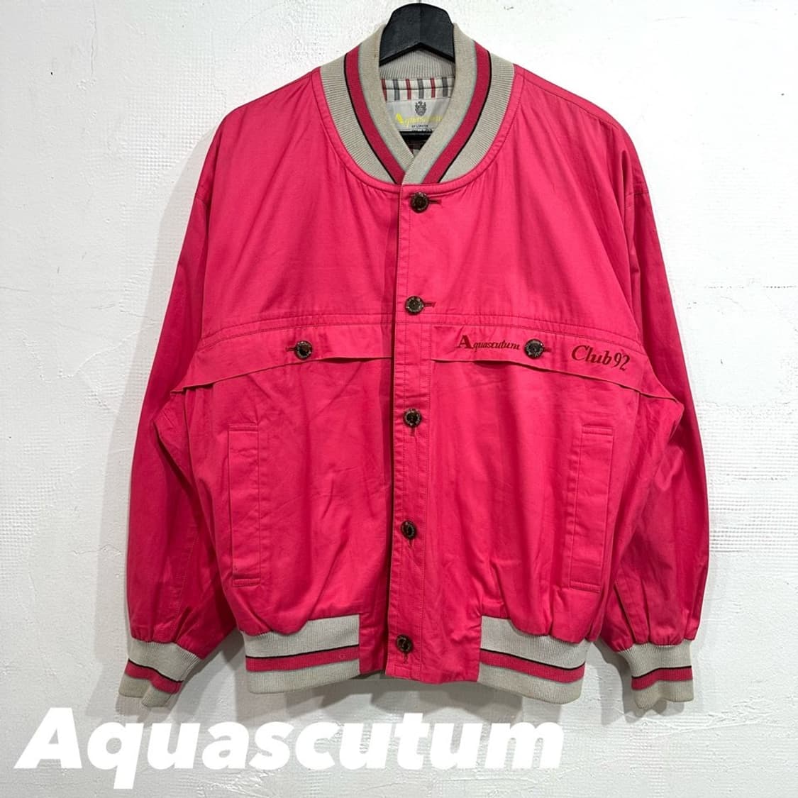 아쿠아스큐텀 워크 바시티자켓 상품이미지1