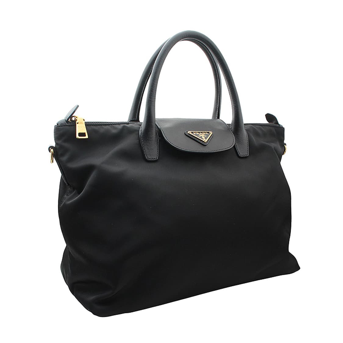 프라다 포코노 블랙 토트백 상품이미지2
