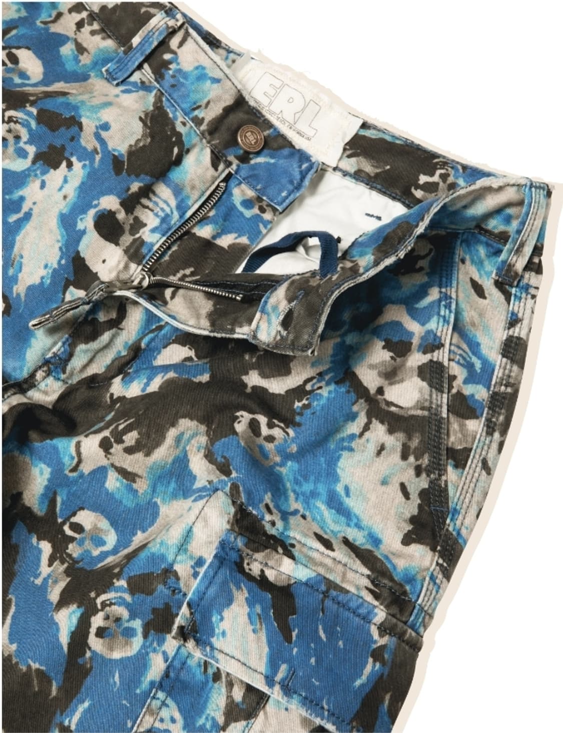 ERL 스컬 카모 카고팬츠 XL 상품이미지3