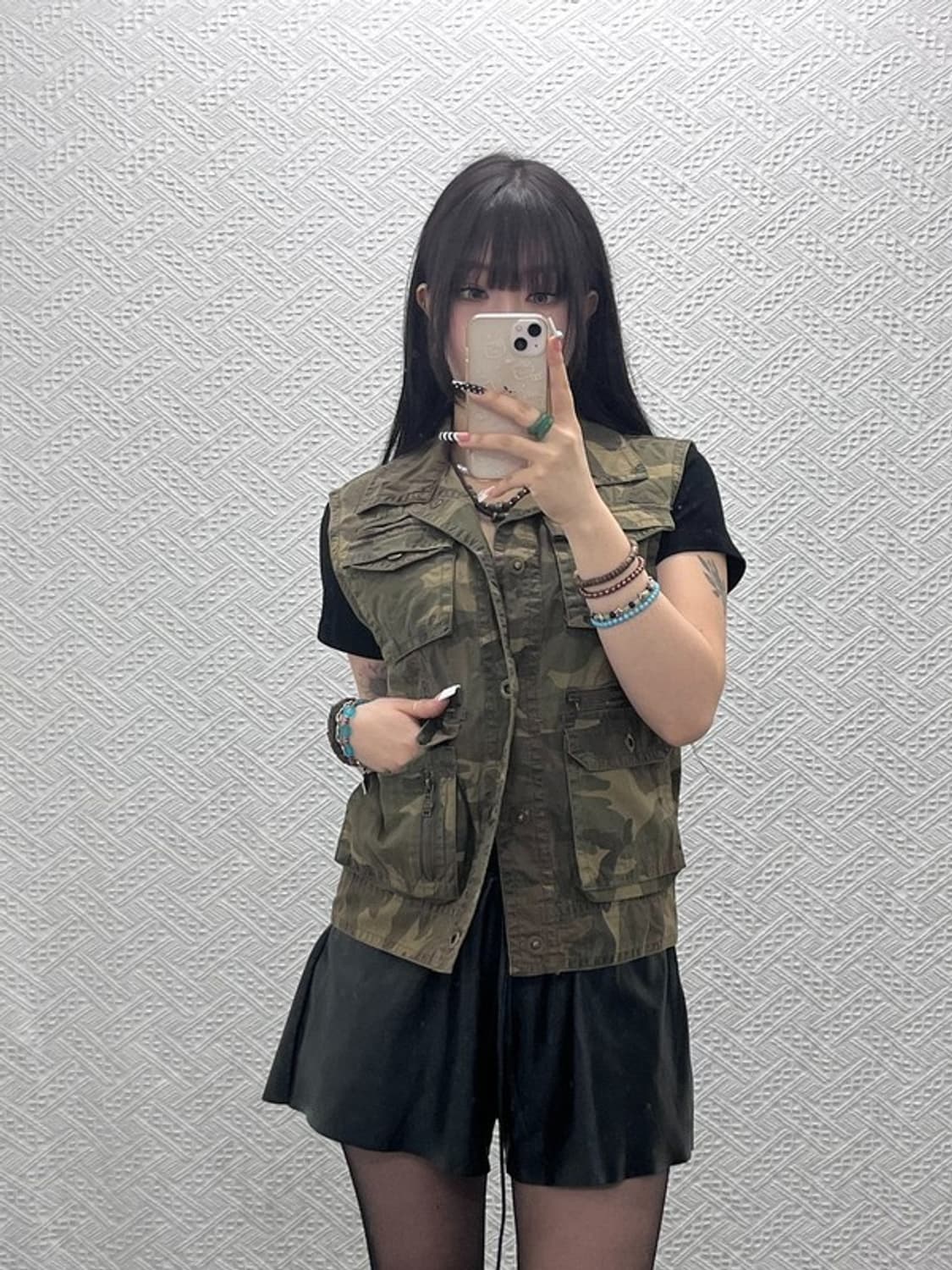 DOHC 빈티지 밀리터리 카모 멀티포켓 워크 조끼 M C10261 상품이미지2