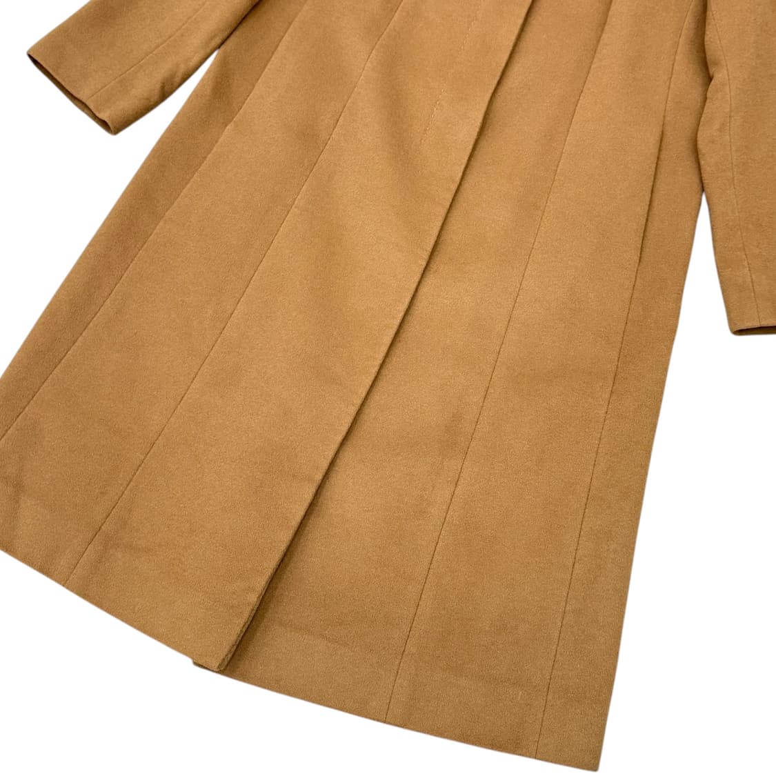 JPN 캐시미어 브라운 싱글 롱코트 상품이미지4