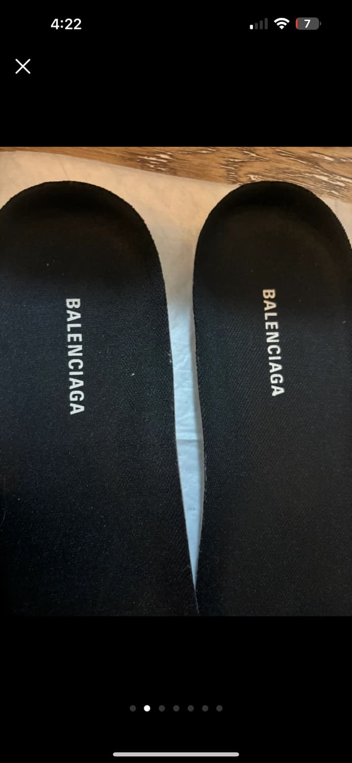 발렌시아가 뉴러너 44 블랙 (매장판) 상품이미지6