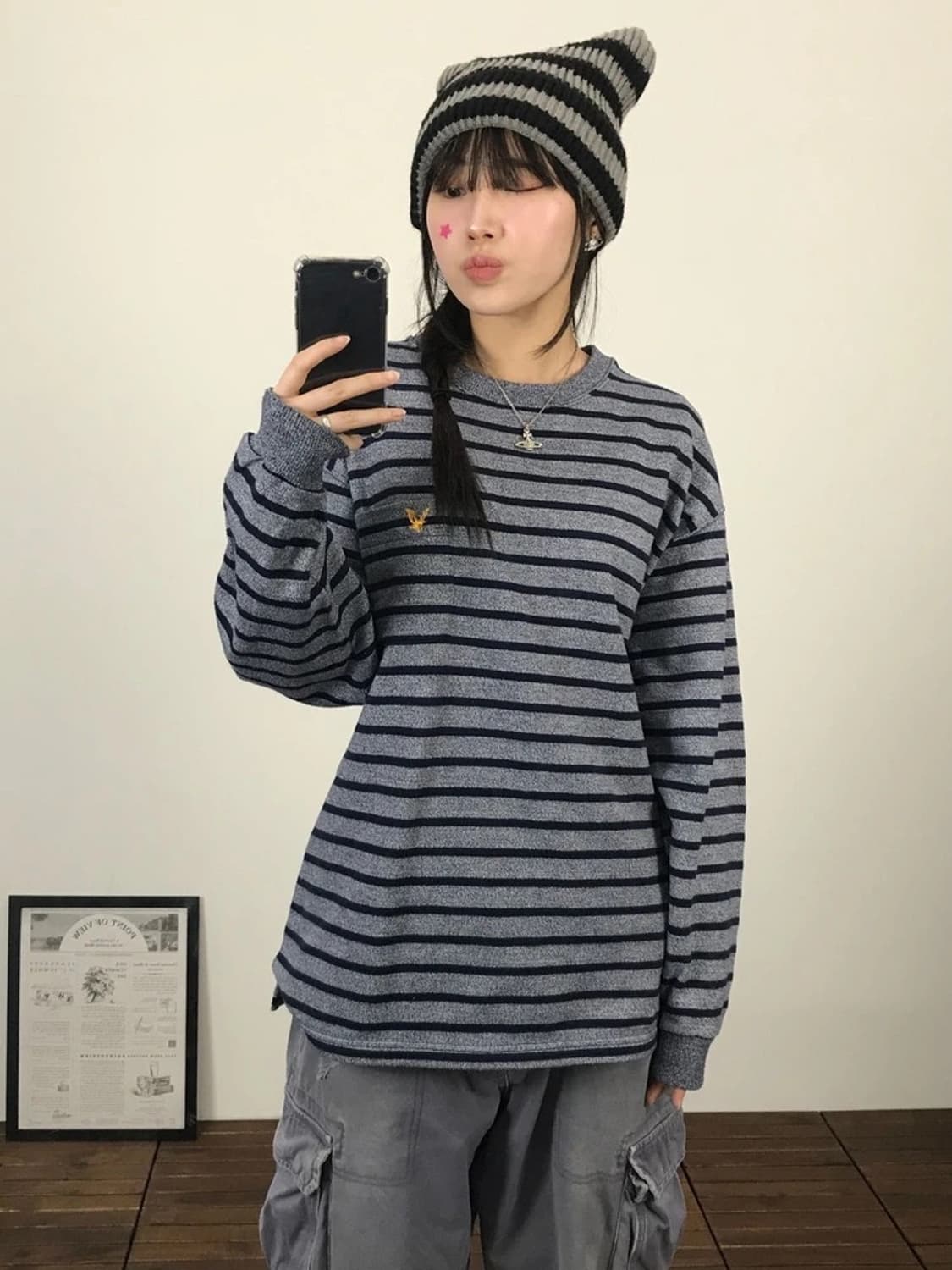 Lyle Scott Stripe Sweatshirt 상품이미지2