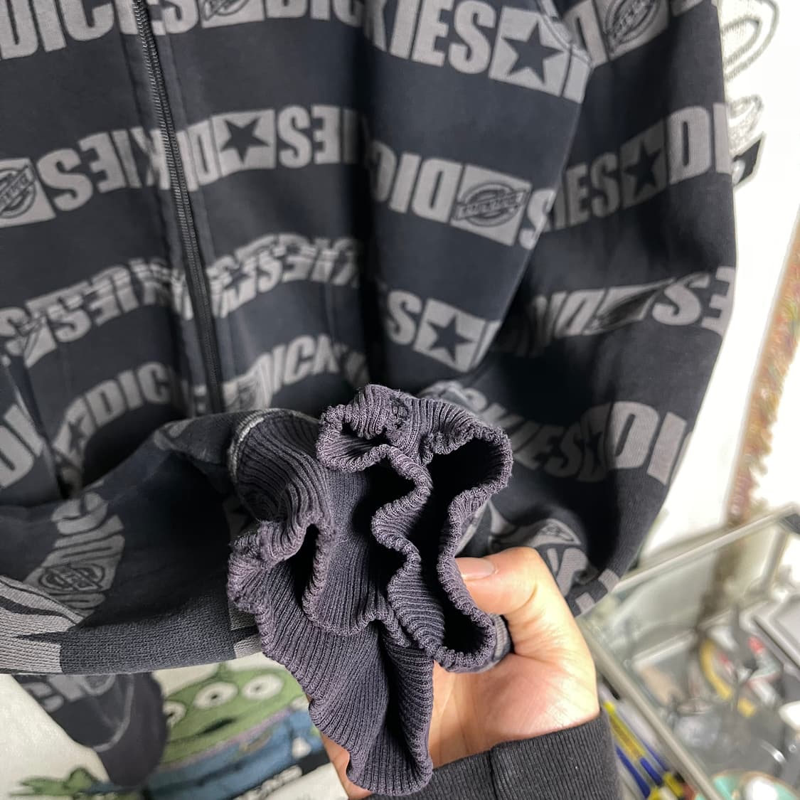 디키즈 타이포 스트라이프 후드집업 상품이미지4