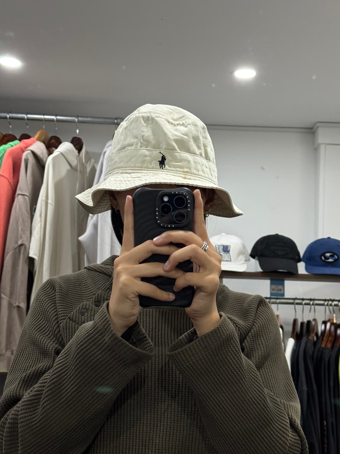 폴로 랄프로렌 버킷햇 상품이미지7