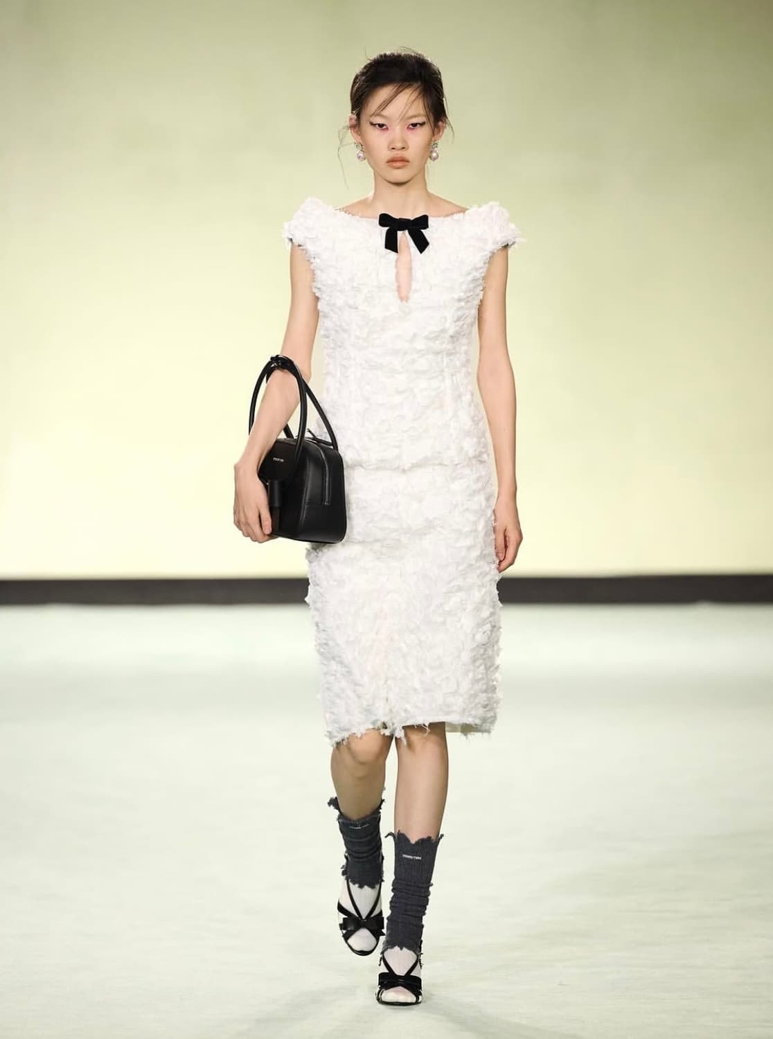 슈슈통 26ss 보우 레더 토트백/리본백 상품이미지3