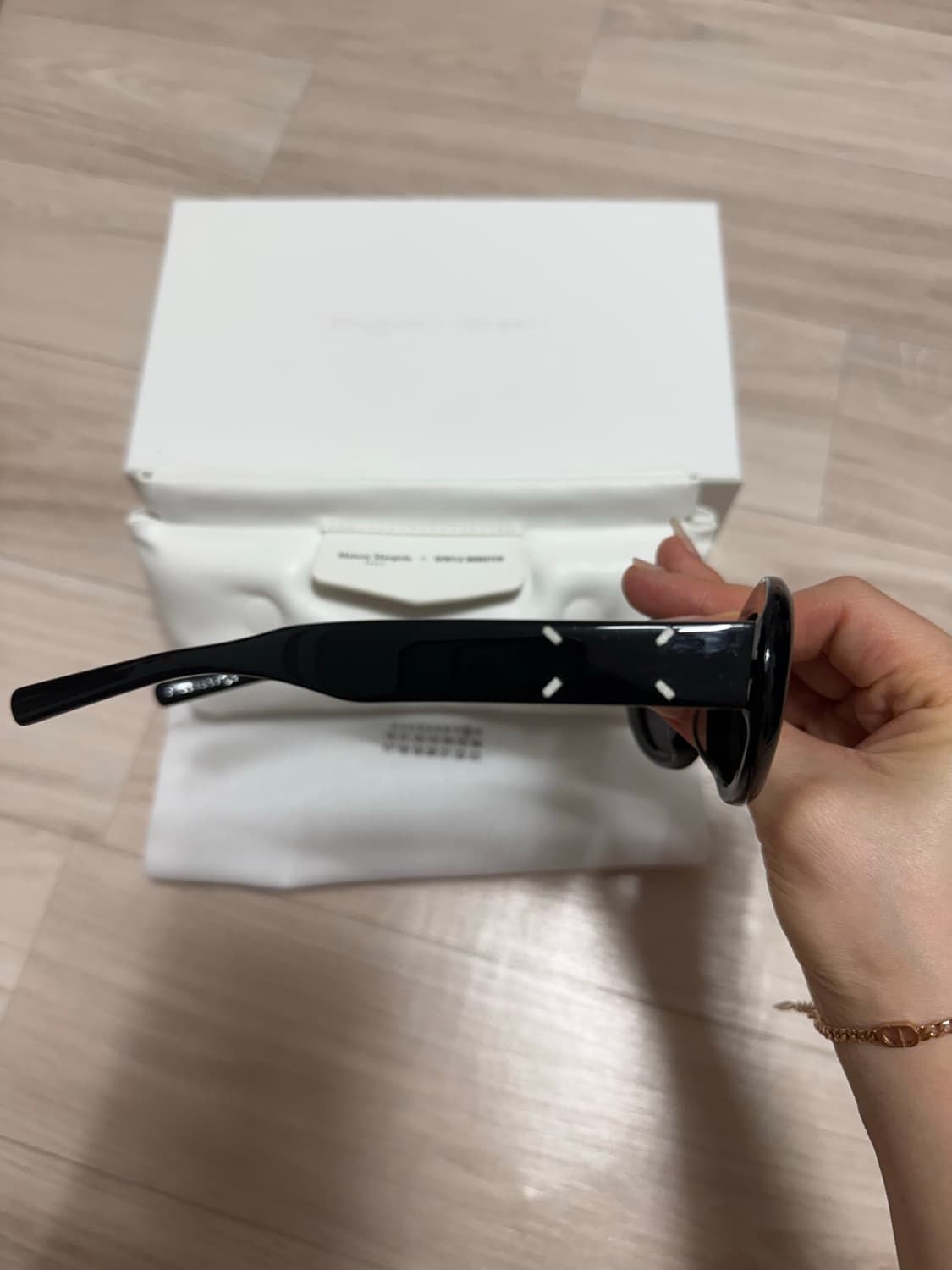 메종 젠몬 콜라보 선글라스 판매합니다 상품이미지4