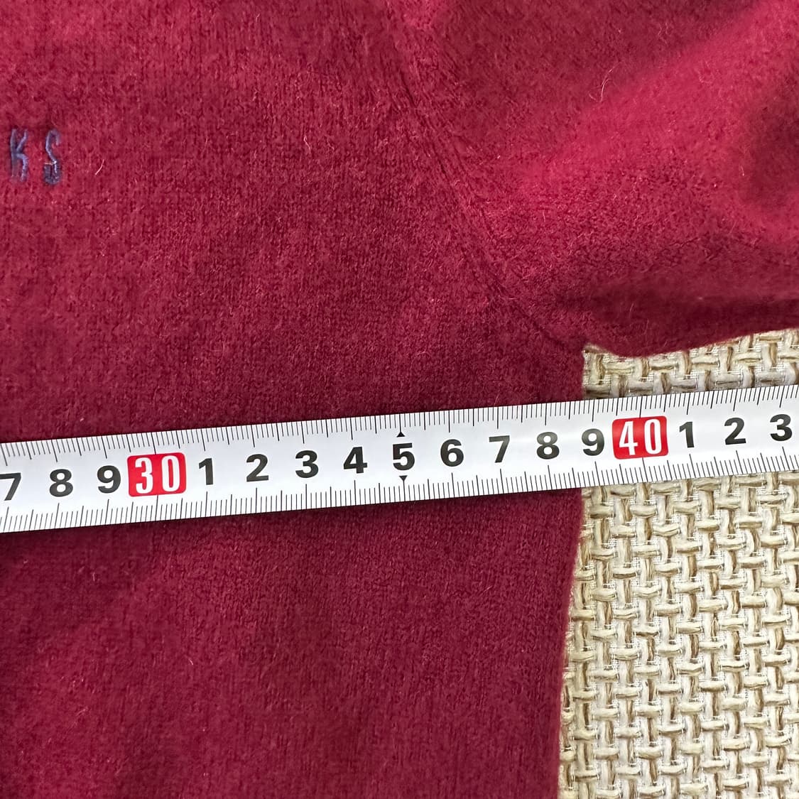 140 닥스 키즈 반목 캐시미어 니트 0424D 상품이미지7