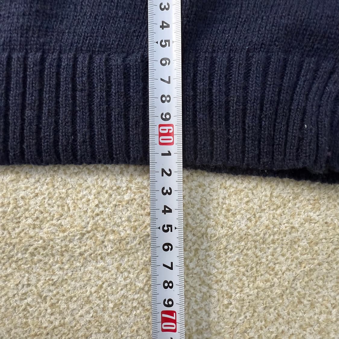 [실측확인] 빈티지 사슴 니트 스웨터 0119T1 상품이미지5