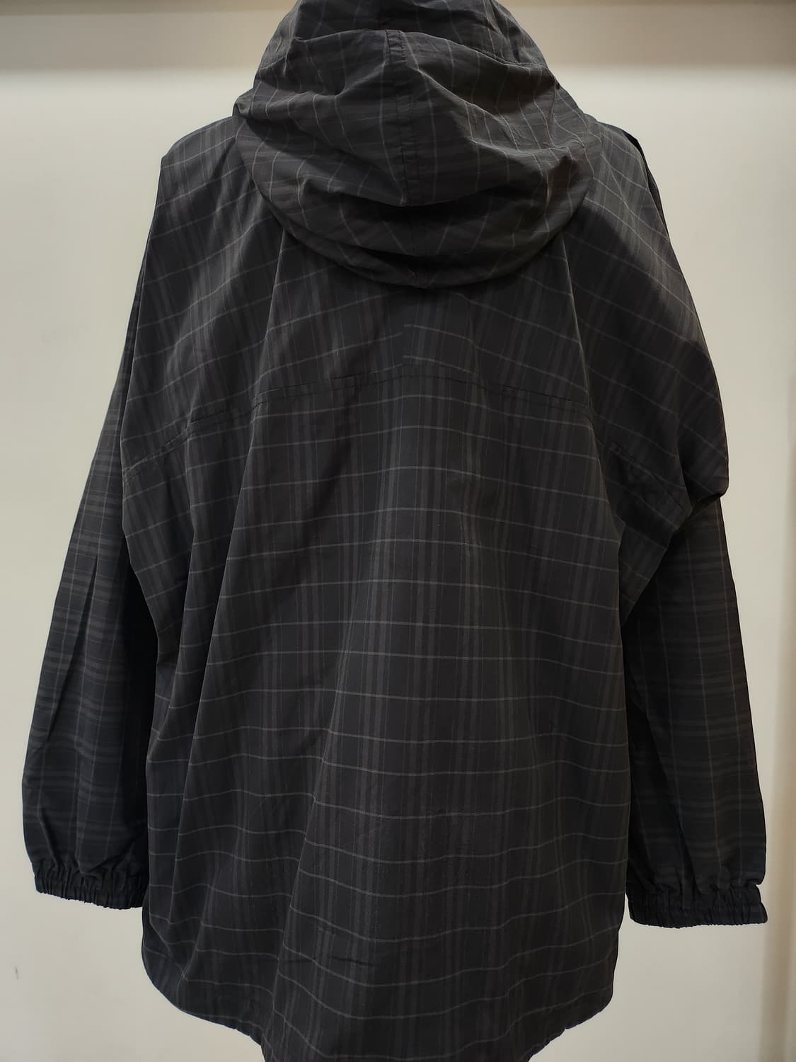 파타고니아 오버핏 체크 후드 바람막이 윈드자켓 M 상품이미지3