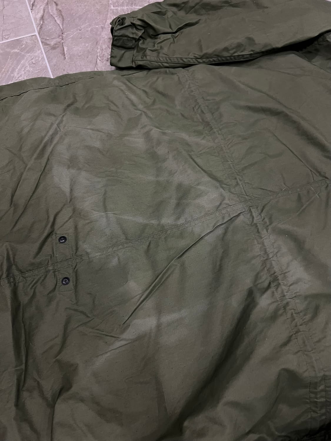 (M) M65 피쉬테일 오리지널 개파카 민트 상품이미지7