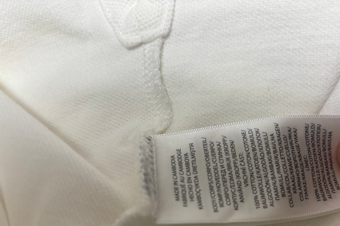 정품 폴로 랄프로렌 긴팔 카라티 상품이미지3