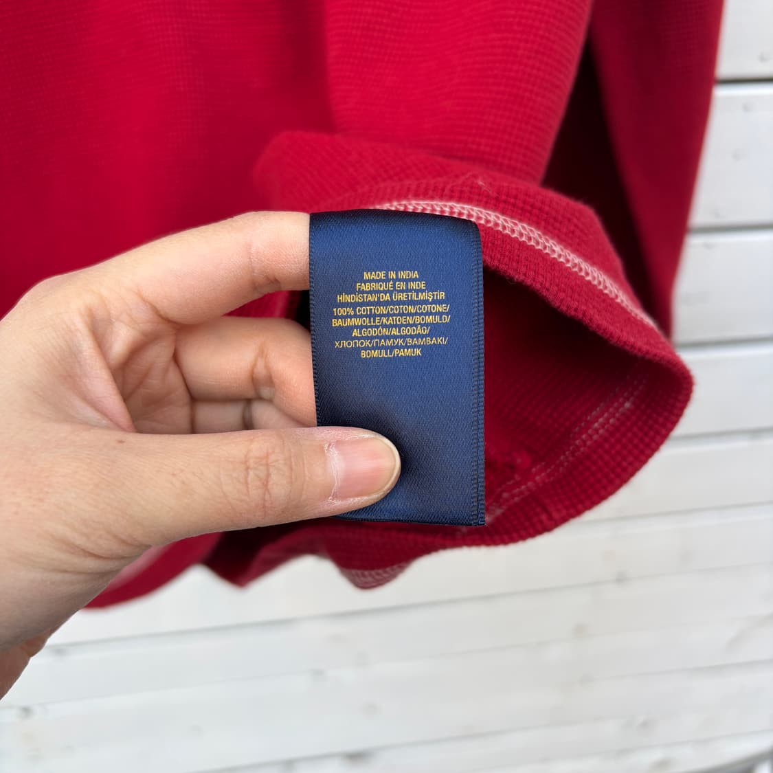 Polo 폴로 와플티 롱슬리브 상품이미지7