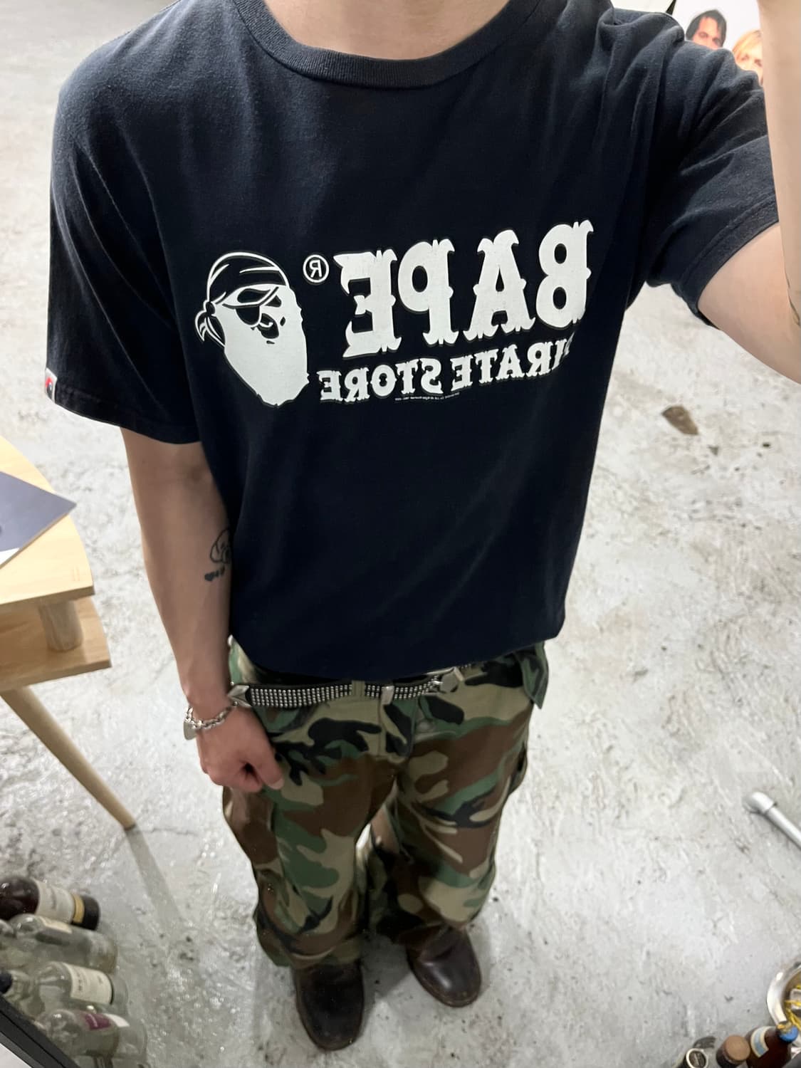 2009 Bape pirate tee 상품이미지3