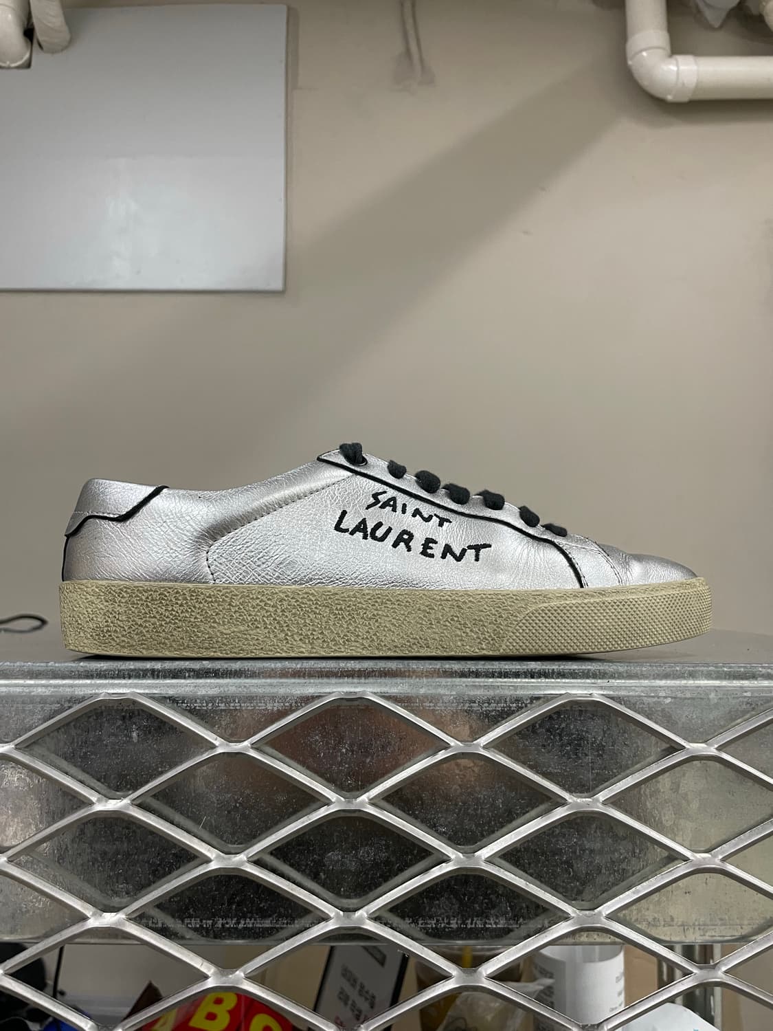 생로랑 코트 클래식 실버 38 (gr-4707) 상품이미지4