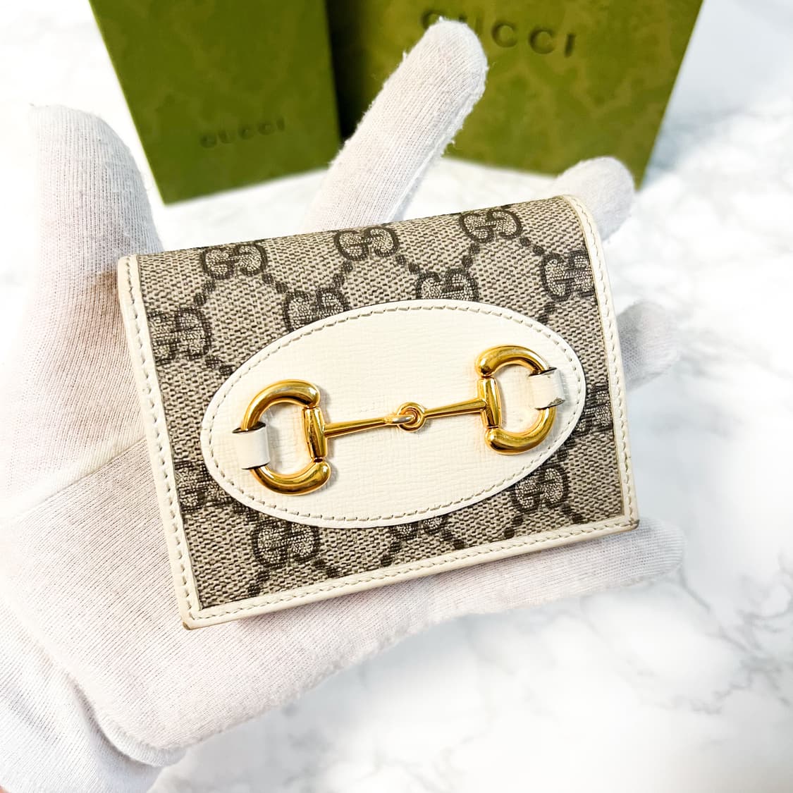 구찌 홀스빗 1955 카드지갑 상품이미지4