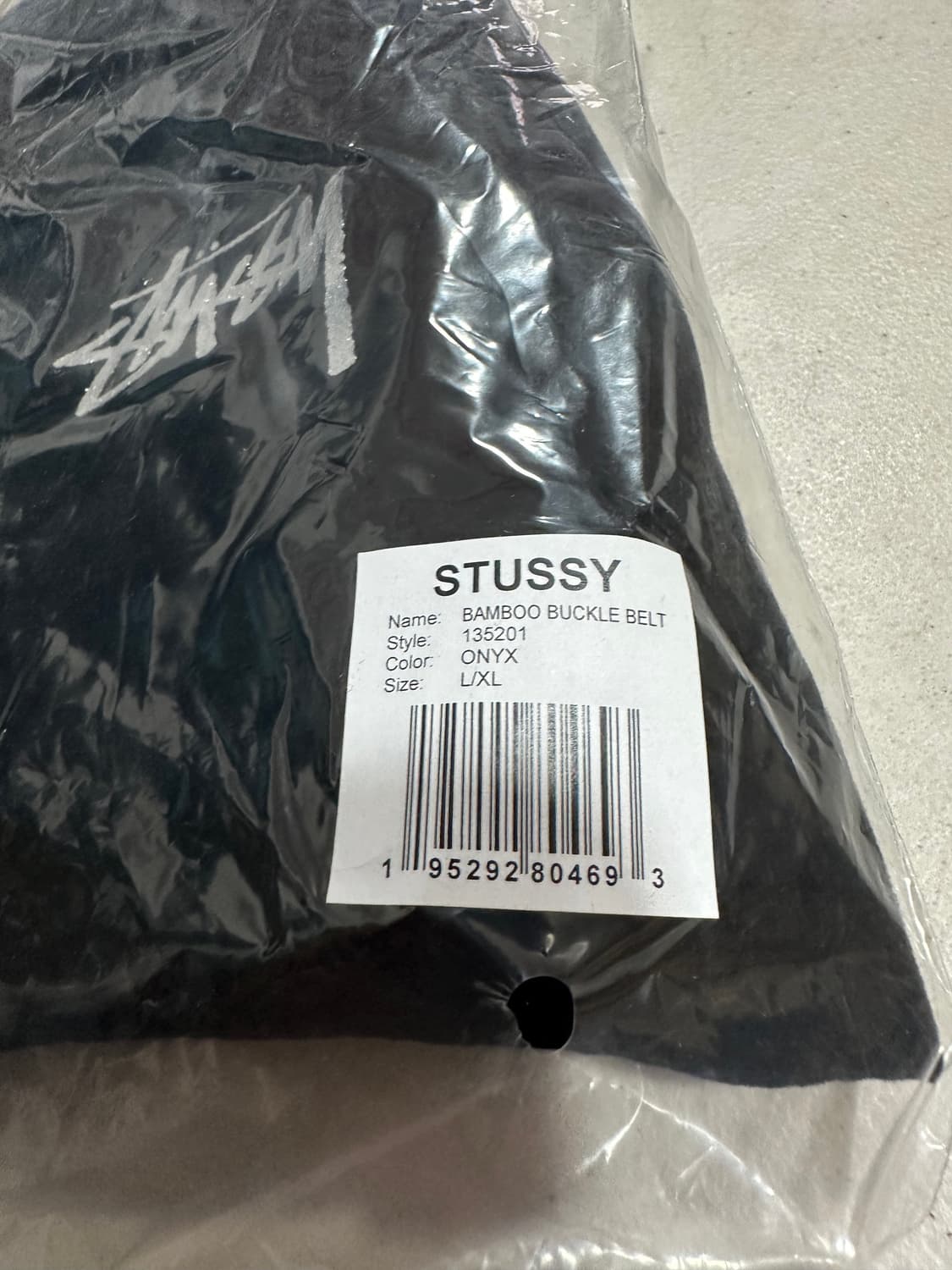 스투시 밤부 버클벨트 오닉스 S-M, L-XL사이즈 새상품 상품이미지5