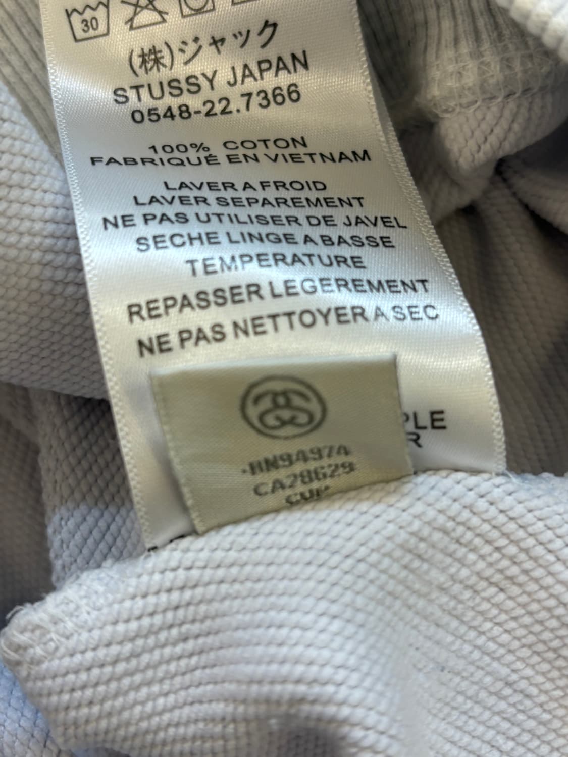 스투시 베이직 로고 크루넥 스웻셔츠 상품이미지6