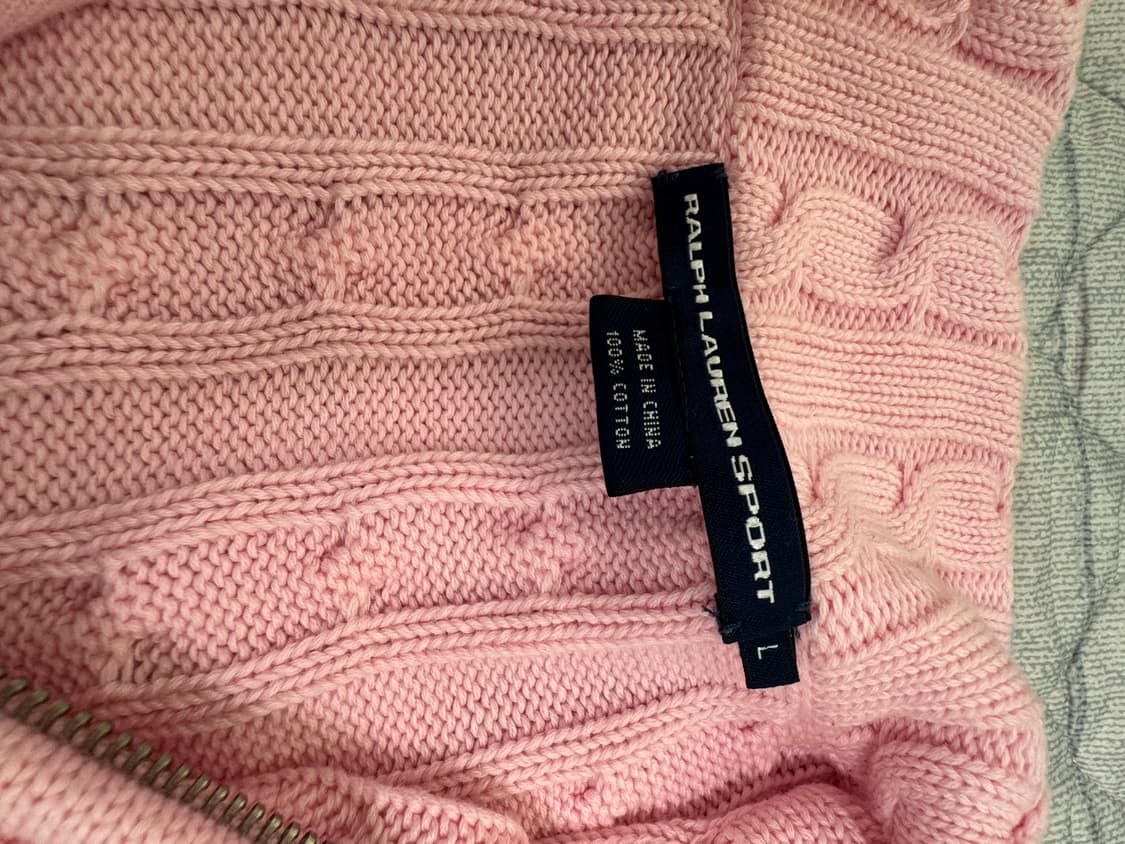 폴로 스포츠 케이블 니트집업 상품이미지3