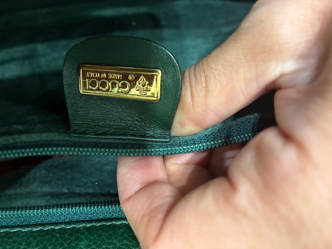 80년대 올드 구찌 클러치/크로스백 상품이미지5