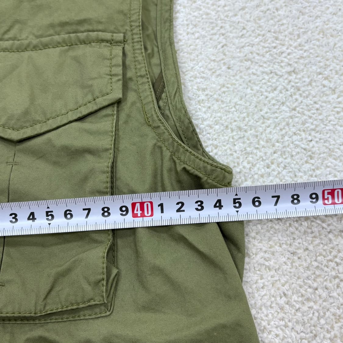 S 지오다노 카키 야상 조끼 재킷 0316E 상품이미지6