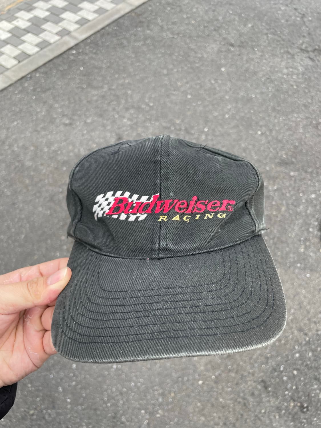 90~00s 버드와이저 레이싱 캡 상품이미지3