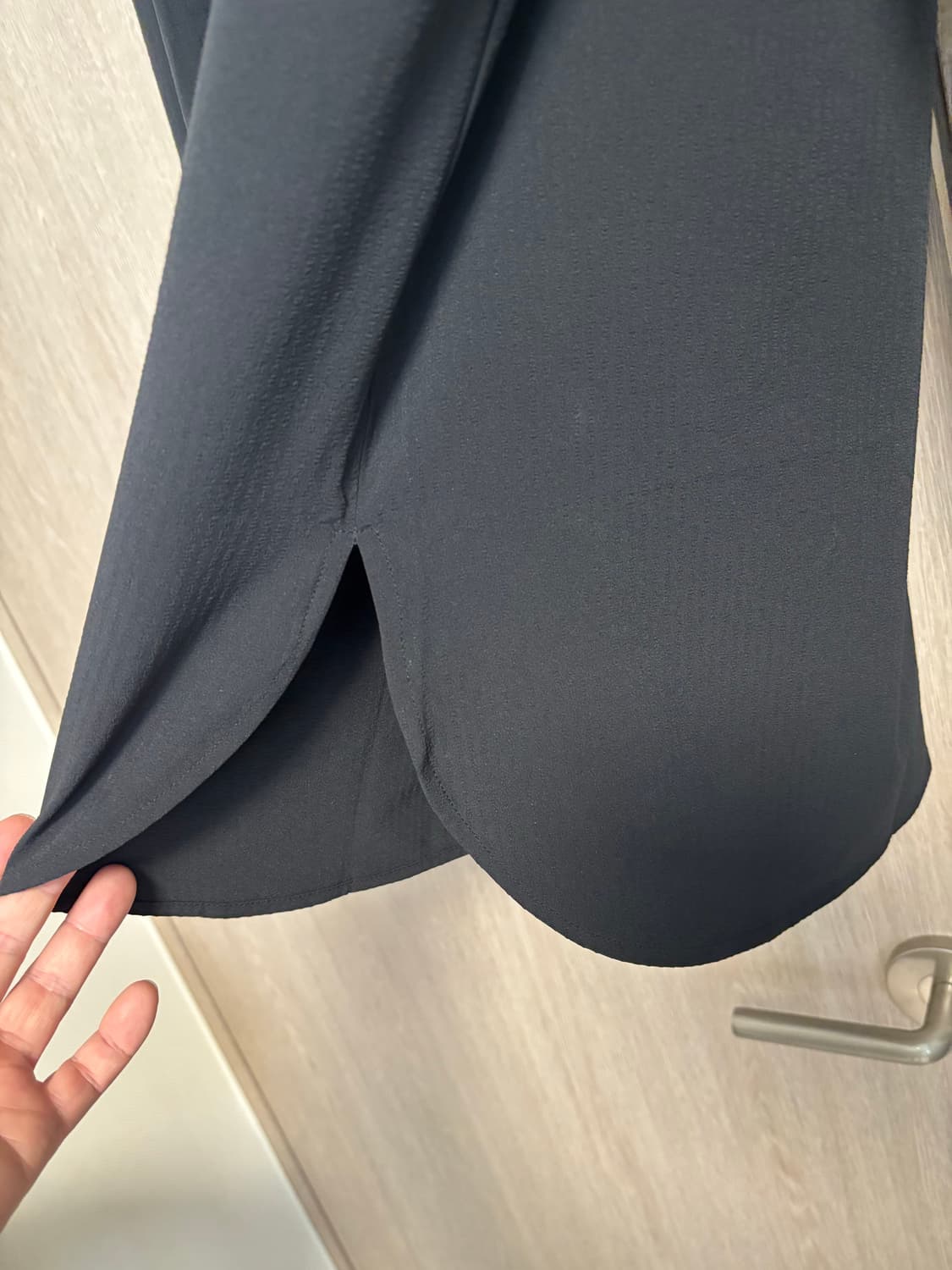 Alo 알로요가 드림 스케이프 버튼 다운 셔츠 블랙 라지 상품이미지3