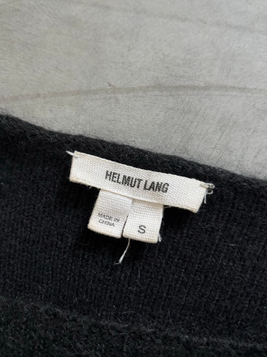 Helmut Lang 헬무트랭 블랙 니트 상품이미지5