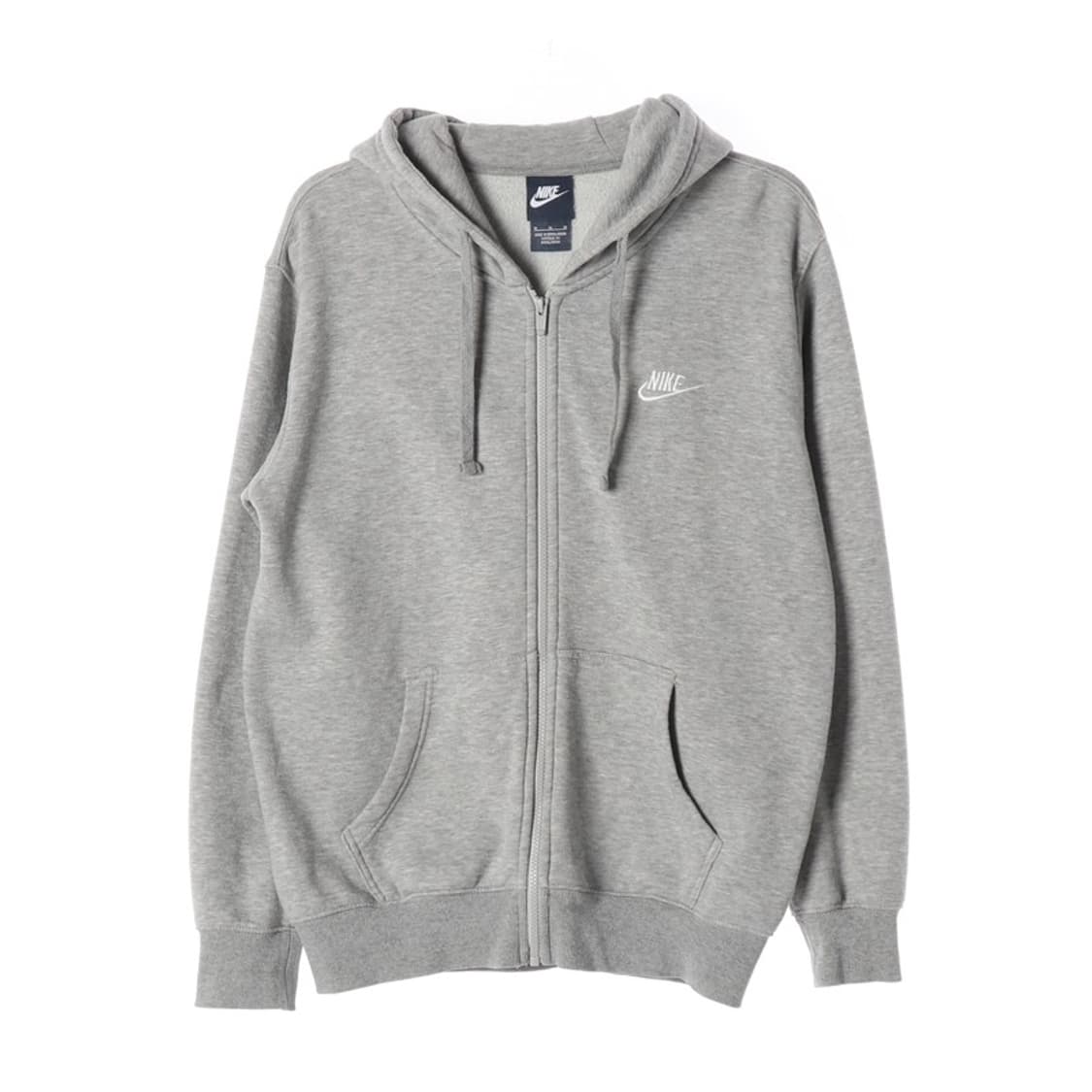 나이키 스우시 베이직 그레이 후드집업 M 상품이미지1