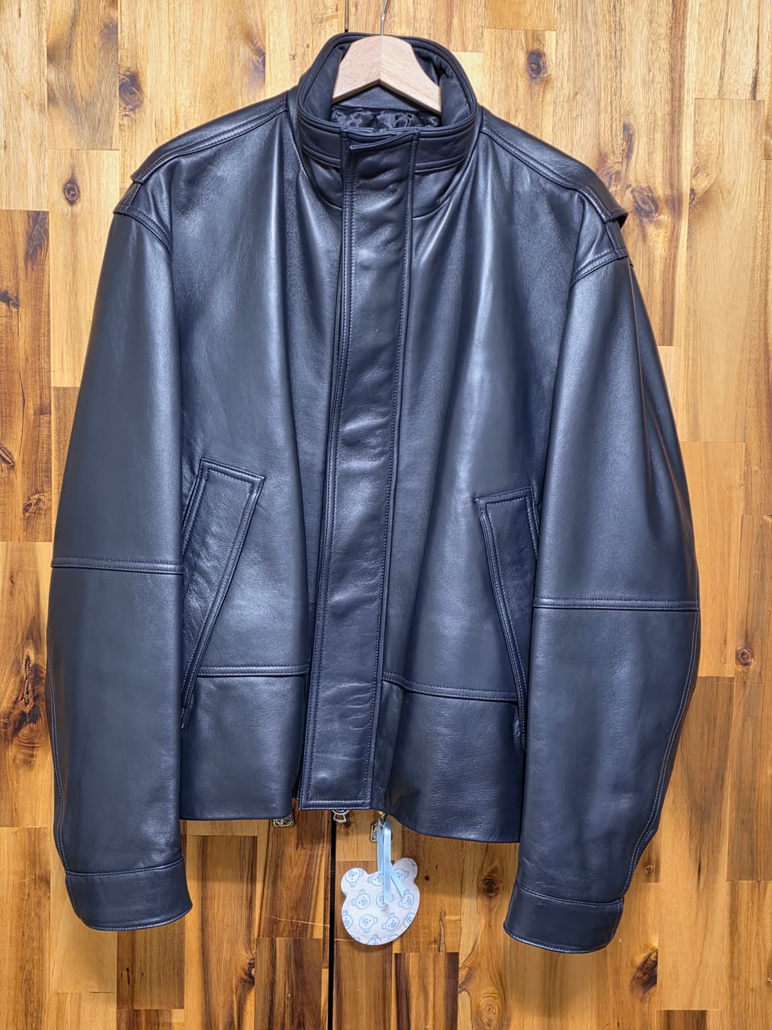 [48] 솔리드옴므 램스킨 가죽자켓 상품이미지1