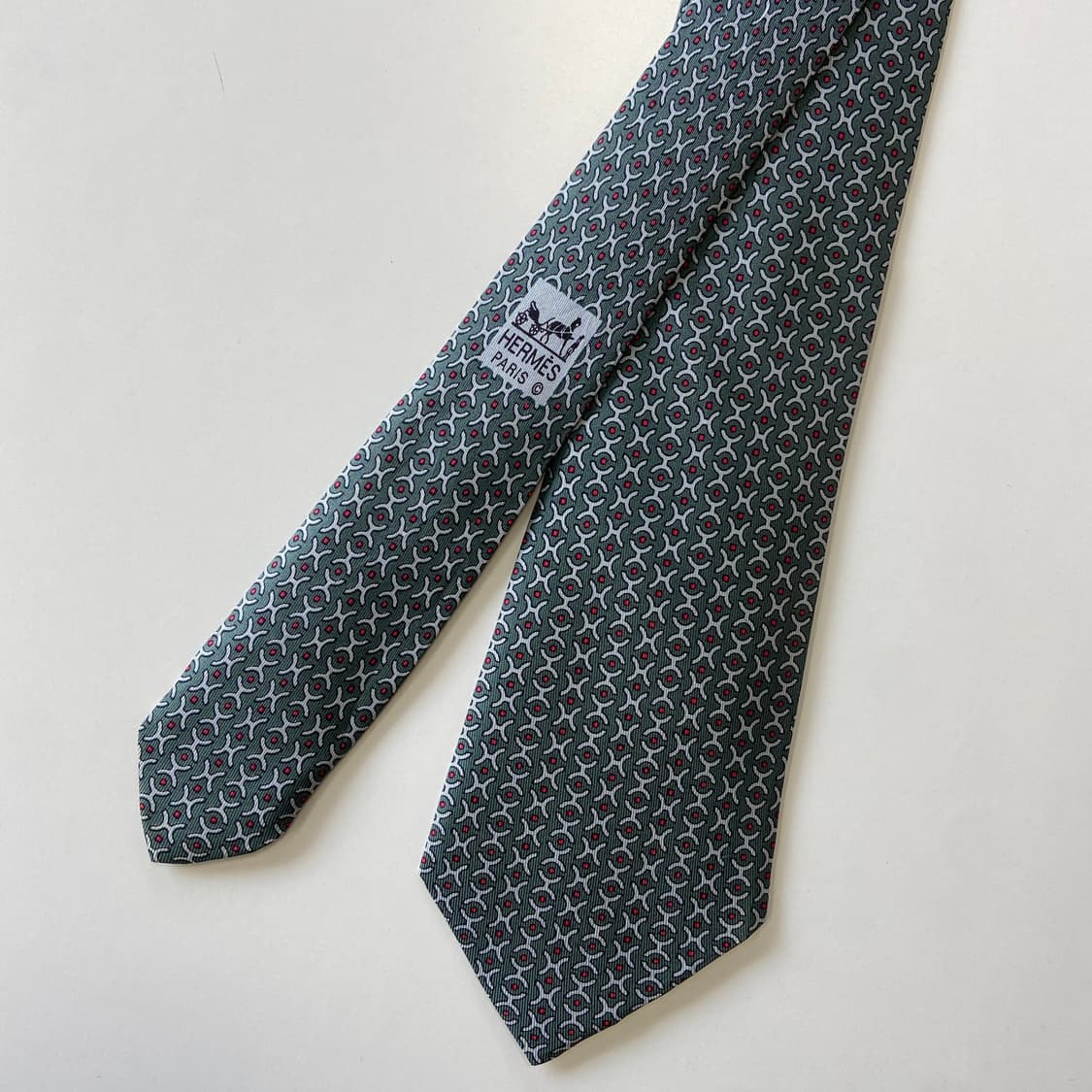 에르메스 명품 정품넥타이(HERMES) 8.3cm 상품이미지2