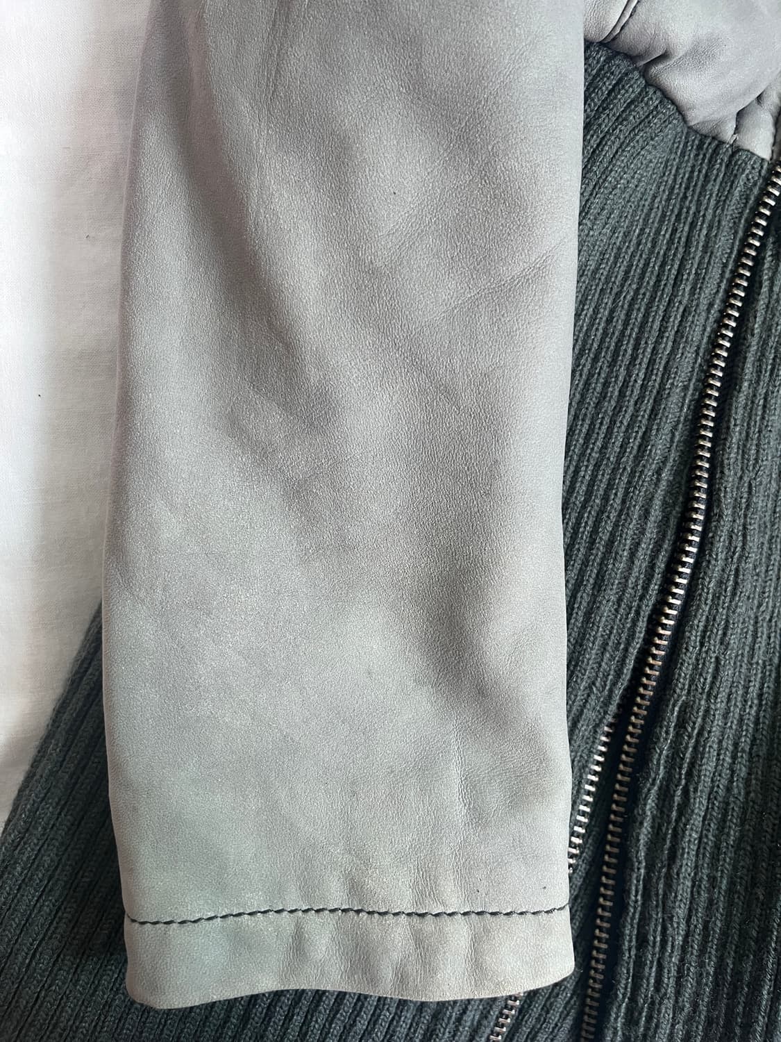 Diesel grayish blue sheep skin leather  상품이미지8