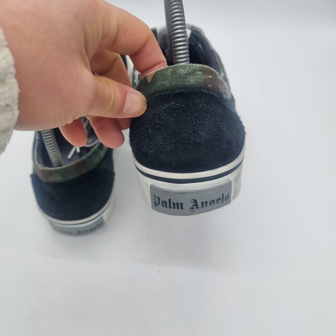 팜엔젤스 디스트레스드 스니커즈 카모/블랙 남성 280mm 상품이미지8