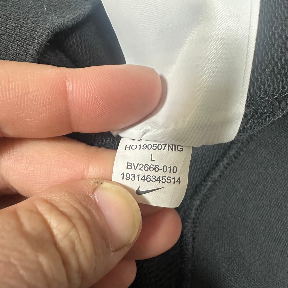 ✨ (바배) 나이키 블랙 맨투맨 상품이미지4