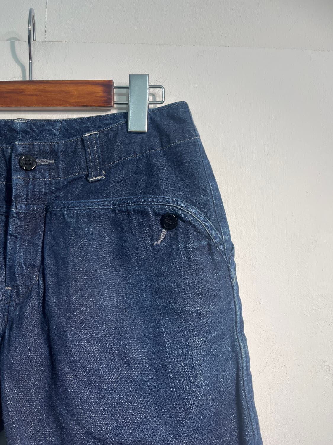 Blue blue 블루블루 숏 데님팬츠 S 상품이미지5