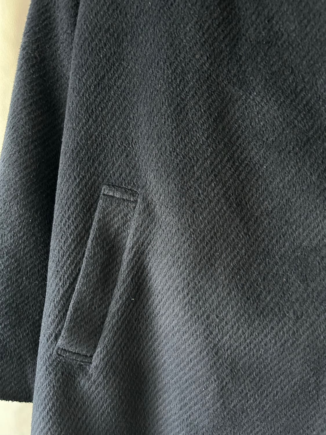 니트 하이넥 버튼 코트 상품이미지5